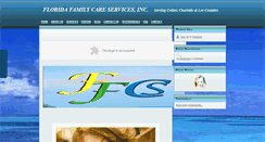 Desktop Screenshot of floridafamilycareservices.com